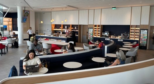 Le nouveau salon Air France à Londres-Heathrow, un écrin d'élégance et de sérénité