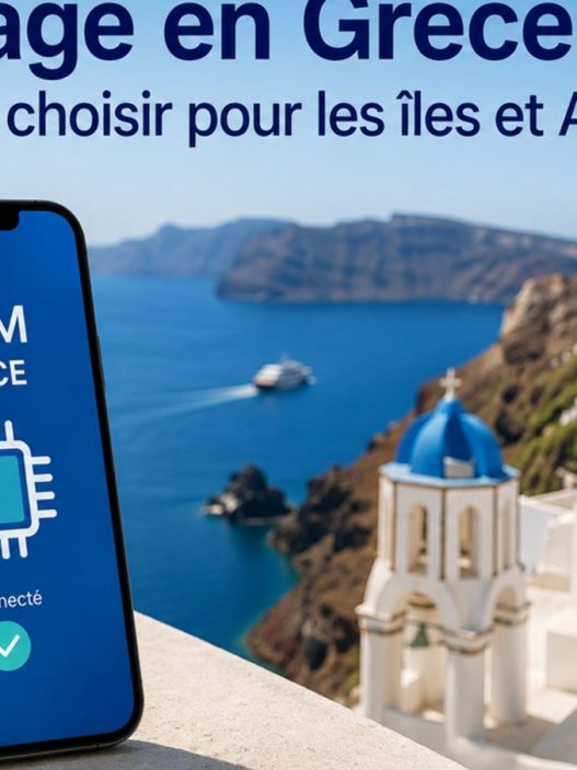 eSIM Grèce : le comparatif complet pour rester connecté sur les îles et à Athènes