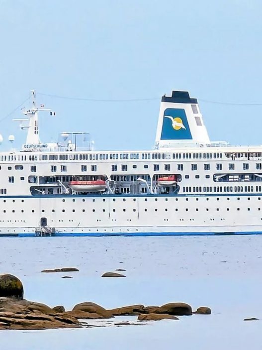 L'escale exclusive du MS Deutschland à Concarneau
