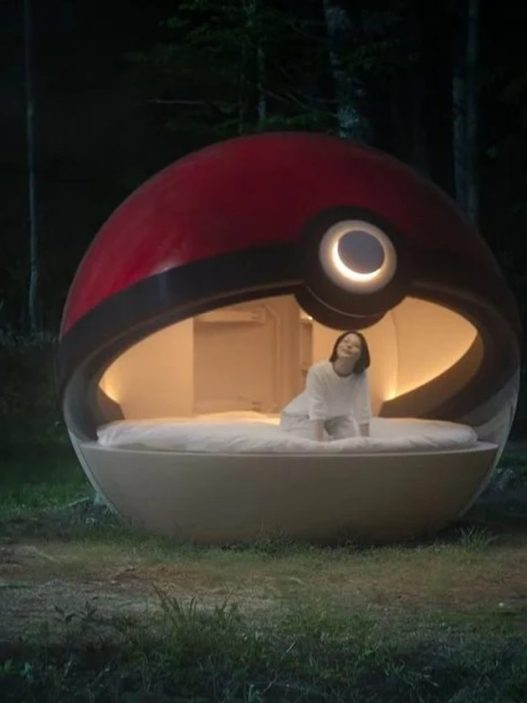 Japon : Une chambre d'hôtel insolite en forme de Poké Ball va voir le jour à Hokkaido
